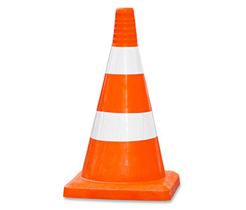 orange safety cone